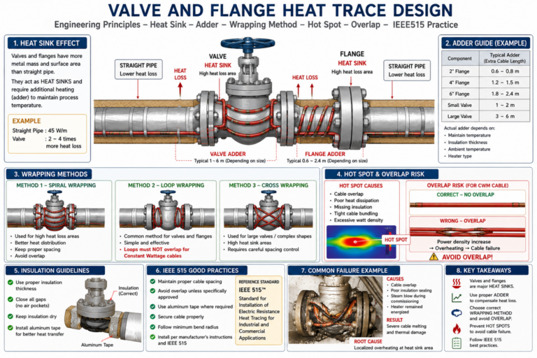 Valve and Flange Heat Trace Design in Electric Heat Tracing Systems ...